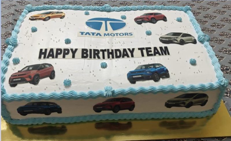 Corporate celebration cake