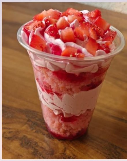 Fresh strawberry delight